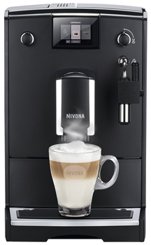 Кофемашина Nivona CafeRomatica 2.2л для зернового и молотого кофе, 15 бар, 1455 Вт Черный (NICR550)