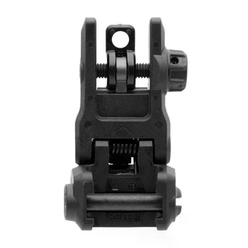 Складной задний целик Magpul MBUS Gen 3, ударопрочный полимер, Black (MAG1167-BLK)