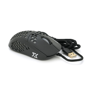 Игровая проводная мышь raptor ux2 x 6 кнопок 200 4800 dpi led подсветка rgb кабель 1.8 метра совместимость windows 7 8 10 mac os цвет черный упаковка color box