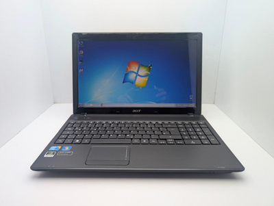 Ноутбук Acer Aspire 5742G/Intel Core i5-380M/6GB-DDR3/500GB-HDD/NVIDIA GeForce GT 540M 1GB/15.6" HD LED Б/В