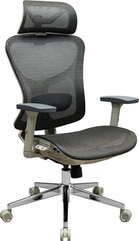 Кресло офисное эргономическое Rondi ProLine Multibuttons Chrome Grey (1410199007)