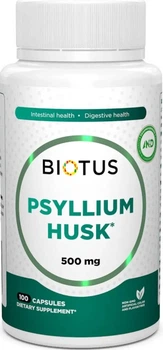 Подорожник псиліум Biotus Psyllium Husk 100 капсул в упаковці (ARE-574489)