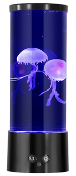 Lampka ledowa LEAN Toys z meduzami ozdobna na baterie kabel USB (5905991062844)