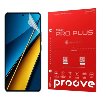Захисна 3D гідрогелева плівка Proove PRO PLUS для POCO M4 Pro 4G, глянцева на екран