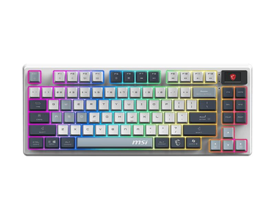 Клавіатура бездротова MSI FORGE GK600 TKL WIRELESS SKY (S11-43UAP01-HH9)