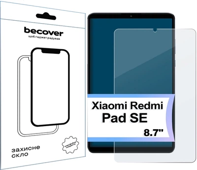 Захисне скло BeCover Matte Anti-Glare для Xiaomi Redmi Pad SE 8.7" (BC_713447)