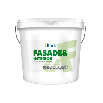 Універсальна фарба акрилова UFarb FASADE&Interior 14 кг матова