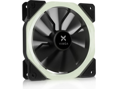 Вентилятор для корпусу Vinga LED FAN-01 WHITE