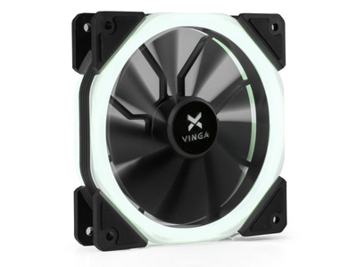 Вентилятор для корпусу Vinga LED FAN-02 WHITE