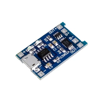 Контроллер заряда для литиевых батарей TP4056 micro USB