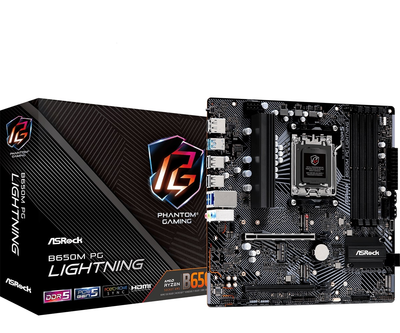Материнская плата ASRock B650M PG Lightning s-AM5