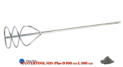 Миксер для раствора SDS+ Mastertool 100 x 560мм (80-0520)