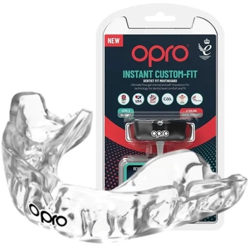 Капа OPRO Instant взрослая (возраст 11+) Clear (art.102520007) (Instant_Clear)