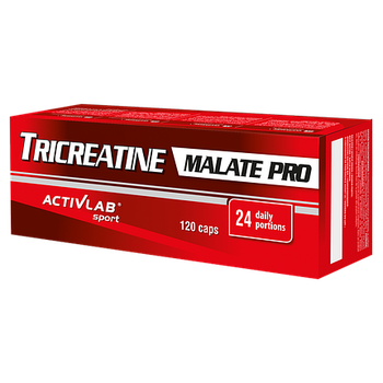 Креатин ActivLab Tri Creatine Malate Pro, 120 капсул СРОК 01.22