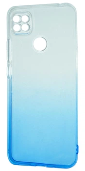 Чохол WAVE Силикон 0.5 mm Gradient Design Xiaomi Redmi 9C White Blue
