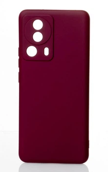 Чохол противоударний силіконовий WAVE Premium Full Silicone Cover для Xiaomi 13 Lite marsala