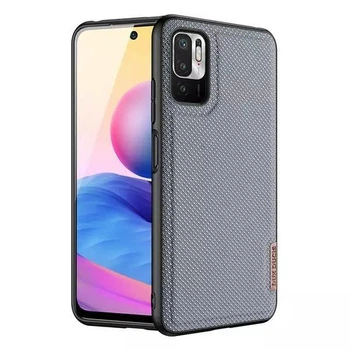 Чохол Dux Ducis Fino case covered with nylon material for Xiaomi Redmi Note 10 5G Poco M3 Pro Grey