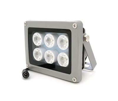 Прожектор спрямований з сутінковим датчиком YOSO 12V 8W, 6LED, IP66, кут огляду 60 ,робоча відстань до 30м, 113*84*86мм, BOX