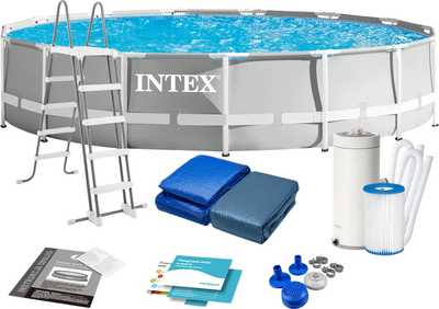 Basen stelażowy Intex 457 x 107 cm 12 w 1 26724 (6941057414379)