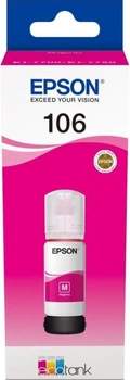 Краска для принтера чернила Epson для L7160/L7180 70 мл Magenta (C13T00R340) водорастворимые малинового цвета
