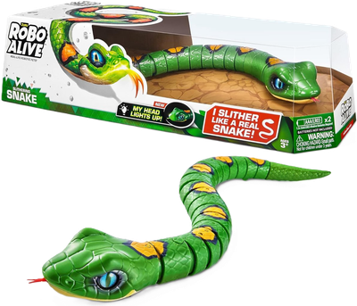 Zabawka Robo Alive Wąż zielony (7150) (4894680019836)
