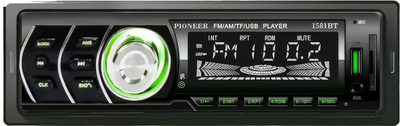 Автомагнітола UFT 1581 1DIN MP3 USB SD AUX FM пульт дистанційного керування (UFT1581RGB)