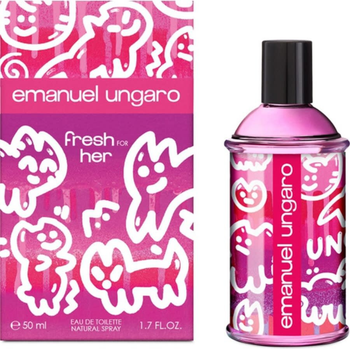Woda toaletowa damska Emanuel Ungaro Fresh For Her 50 ml (8052086379671)