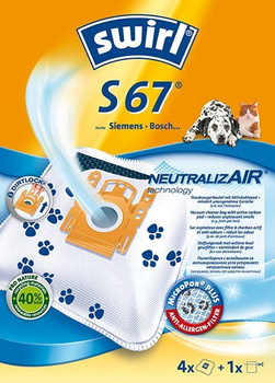 Zestaw worków do odkurzacza Swirl S67 (MEL-99775)