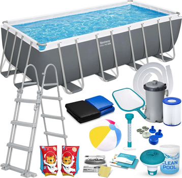 Басейн каркасний Bestway 488 x 244 x 122 см 17 в 1 56670 (5902854514977)