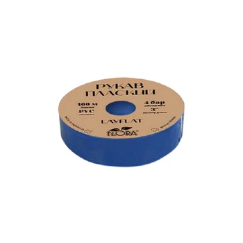 Рукав плоский LayFlat PVC 3" 4бар 100м FLORA (5074184)