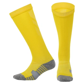 Гетри юніорські футбольні жовті SP-Sport Pro Action 624 розмір 34-38 Yellow