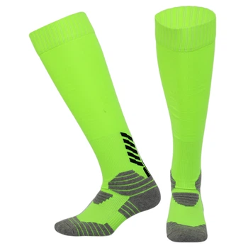 Гетры футбольные мужские компрессионные SP-Sport Pro Action 659 размер 39-44 Neon Green