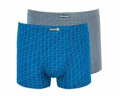Комплект чоловічих трусів-шорт із бамбука з 2 од Indena 61008-3 2XL