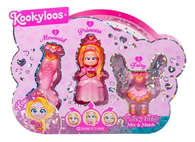 Лялька Kookyloos Fairytale Mix & Match Hearts (8431618040201)