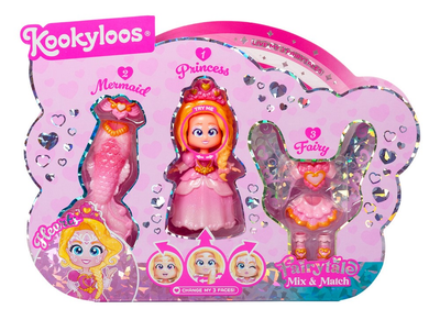 Лялька Kookyloos Fairytale Mix & Match Hearts (8431618040201)