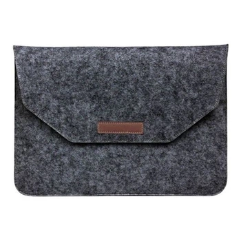 Чохол із повсті CasePro Voground Dark Grey для MacBook Pro 16” M5 | M4 | M3 | M2 | M1 (2021-2026)| MacBook Air 15” M5 | M4 | M3 | M2 (2026 | 2025 | 2024 | 2023)