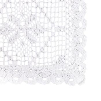 Скатертина Homla Crochet в'язана Біла 130 x 170 см (5906496734298)