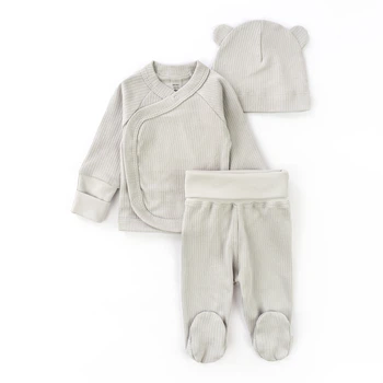 Комплект для немовля Dexter`sт 3 в 1 льоля повзуни шапочка з вушками cloudy sky 56 см