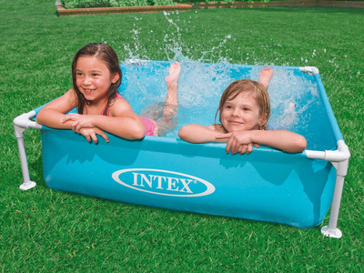 Каркасний басейн для дітей Intex 122 x 122 x 30 см 57173 (0078257571734)