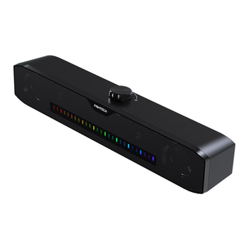 Комп'ютерна колонка саундбар Fantech GS303 Groove bar 2 Modes (Wired, модуль Bluetooth V5.3) RGB підсвічування Black