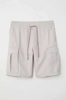 Шорти H&M Divided сірий VQROC096 W28