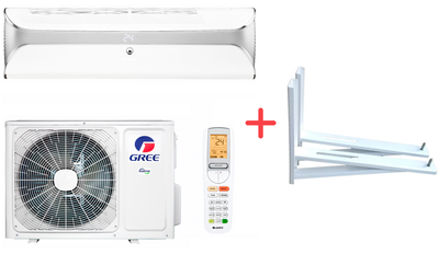 Кондиционер Gree GWH09AKCXD-K6DNA1A/I/GWH09AKCXD-K6DNA1A/O (Soyal)+ Кронштейн (крепление) для кондиционера Acc Electrics AE-001 (1286113590471) в подарок!