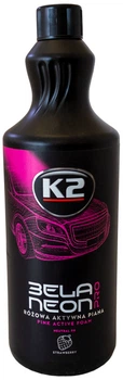 Шампунь (активная пена) K2 Bela Pro Neon 1 л (розовый, клубника)