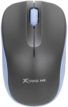 Беспроводная мышка XTRIKE ME GW-116 2.4G 1000dpi 3кн Grey (GW-116GY)