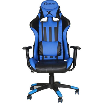 Крісло ігрове XTRIKE ME Advanced Gaming Chair GC-905 50мм чорно-cинє (GC-905BU)