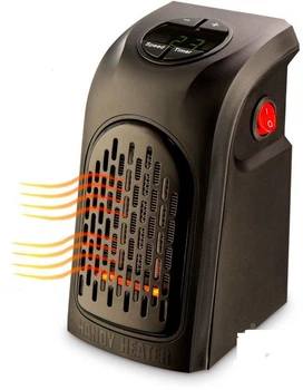 Портативний міні Обігрівач Rovus Handy Heater 400W Black з пультом дистанційного управління