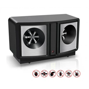Ультразвуковой электронный отпугиватель грызунов и насекомых DUAL SONIC PEST REPELLER