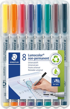 Zestaw markerów Staedtler Lumocolour 1 mm 8 szt (4007817309339)