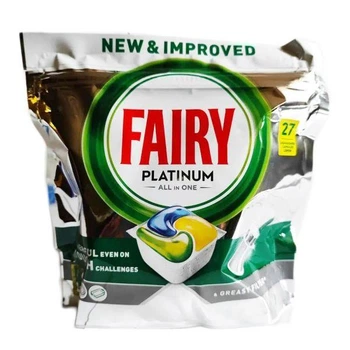 Таблетки для посудомийної машини Fairy Platinum 27 шт Лимон (8006540726853)