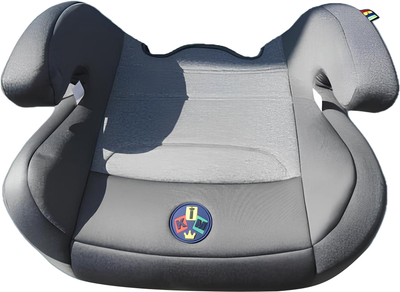 Автокрісло Baby Car Seat HB608 без спинки Темно-сіре (km-79736)